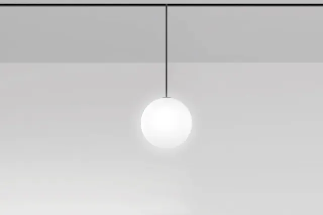 BALL SOFT PENDANT — rail magnétique 48V BOlight, visuel 2