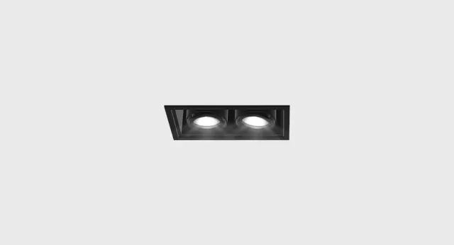 BOXY 2 GU10 — encastré de plafond BOlight, visuel 2