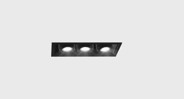 BOXY 3 GU10 — encastré de plafond BOlight, visuel 2