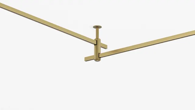 BRASS POLE CONNECTOR — rail d’éclairage en laiton BOlight