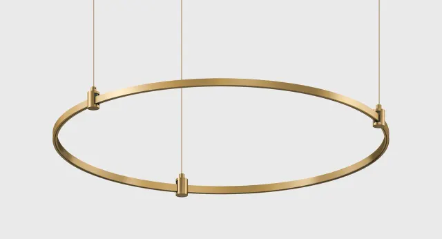 BRASS ROUND — rail d’éclairage en laiton BOlight, visuel 2