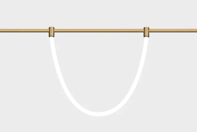 BRASS SILICONE TUBE — rail d’éclairage en laiton BOlight, visuel 2