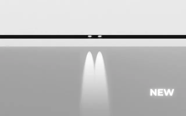 DOT LIGHT DOUBLE DALI — rail magnétique 48V BOlight, visuel 2