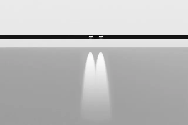 DOT LIGHT DOUBLE DALI — rail magnétique 48V BOlight, visuel 3