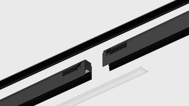 FLOOD LIGHT 40 — rail magnétique 48V BOlight, visuel 3