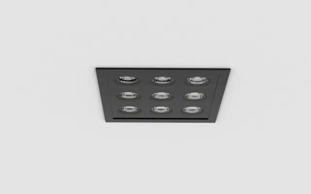 LENS SQUARE — encastré de plafond BOlight, visuel 4