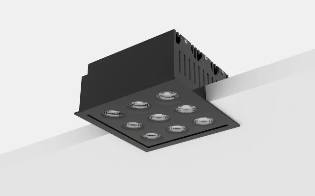 LENS SQUARE — encastré de plafond BOlight, visuel 5