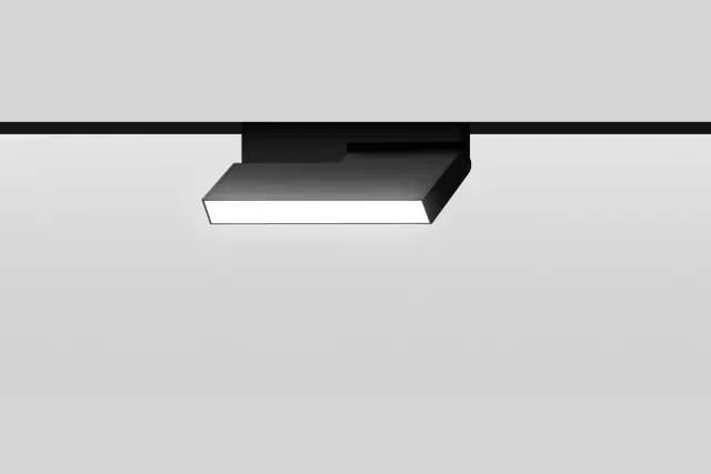 LINEAR ADJUSTABLE FLOOD — rail magnétique 48V BOlight, visuel 2