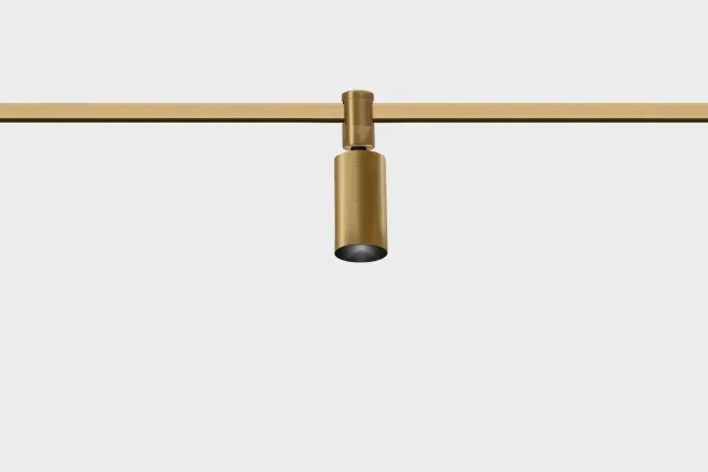 LOCUS TURN — rail d’éclairage en laiton BOlight
