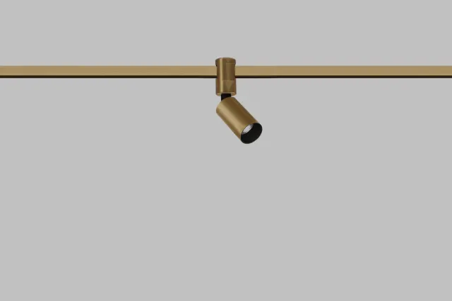 LOCUS TURN MINI — rail d’éclairage en laiton BOlight