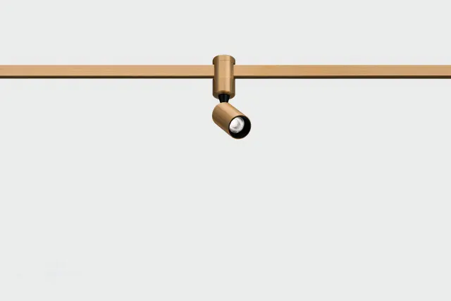 LOCUS TURN MINI — rail d’éclairage en laiton BOlight, visuel 2