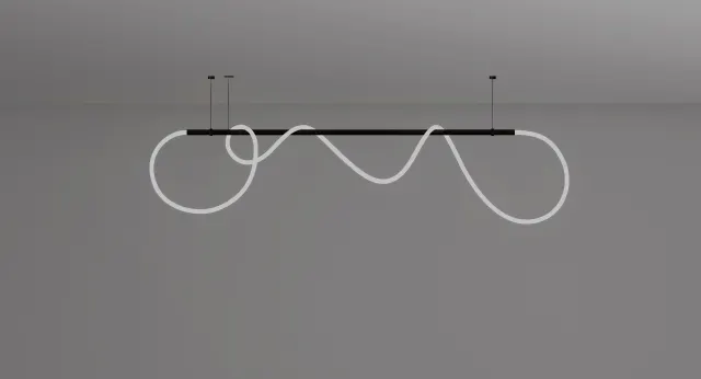 PENDANT SILICONE TUBE — suspension BOlight