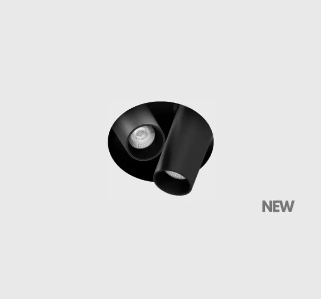 SPYBOX DOUBLE ROUND DIM — encastré de plafond BOlight