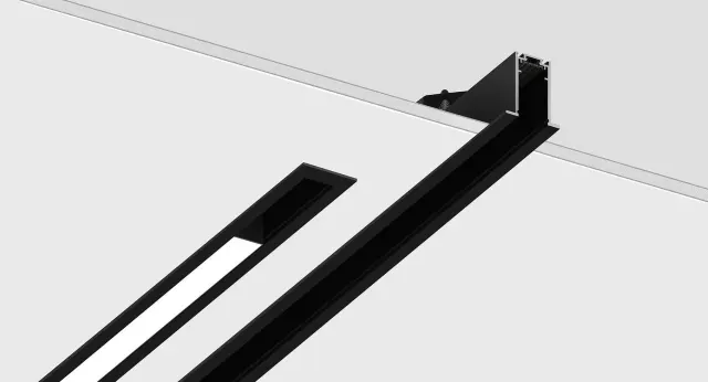 TRACK LINE 48V RECESSED WITH FRAME — rail magnétique 48V BOlight