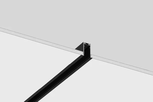 TRACK LINE 48V RECESSED WITH FRAME — rail magnétique 48V BOlight, visuel 3