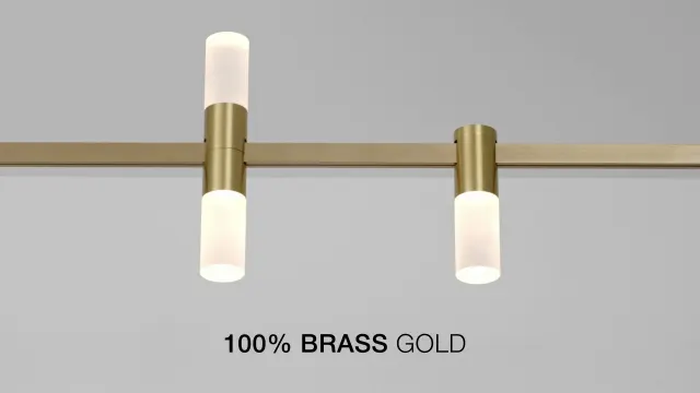 TUBE DUO — rail d’éclairage en laiton BOlight, visuel 2